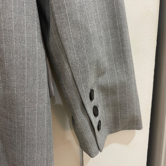 NWT Frankie Shop Sybil Blazer - Grey Pinstripe (XS) - Picture 10 of 14